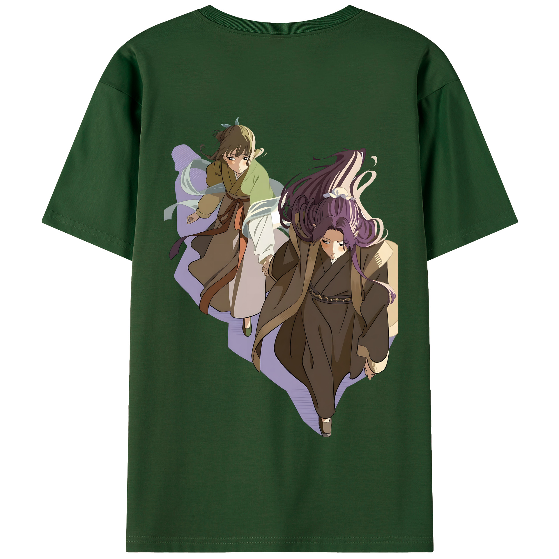 （画像用） 薬屋のひとりごと The Apothecary Diaries 綿100％半袖Tシャツ（背面プリント）